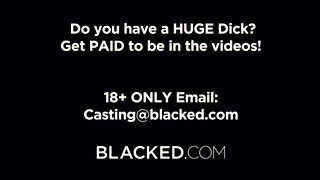 Blacked - Alexis Crystal punciját csoki srác kúrja