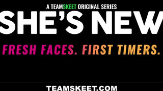 Hatalmas seggű tini hölgyemény a castingon - TeamSkeet