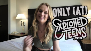 Exxx Teens - Szőrös pinás picsa casting forgatás pornója