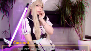 MollyRedWolf - Cosplayes hölgyemény dákót szop
