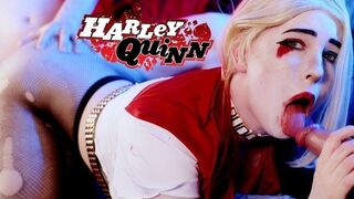 Hatalmas fütykös a harley quinn jelmezben - Mollyredwolf csábítása
