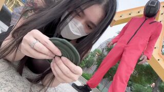 Swag daisybaby durván szexel a squid game felnőtt verziójában